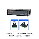 Serial Port RS232 / RS485 to WiFi Bluetooth-Compatible Device Server Converter Elfin-EW40B EW41B EW42B Elfin-EW40B-0 EW41B-0 EW42B-0 Support TCP/IP Data Converter Transfer