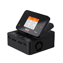 ISDT K2 ZIP Dual Mode Smart Charger AC200W/DC500Wx2 2.8  IPS Multi-language 35A Balance Charger Supports Smart Battery For Drone