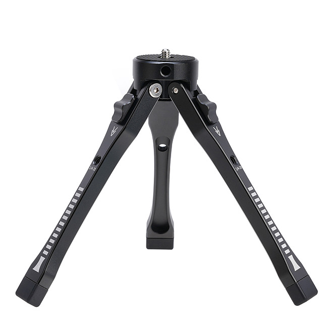 Desktop Mini Tripod Stand with 1/4 Thread for Canon Nikon Sony DSLR SLR Camera Camcorders Smartphone Vlog Handle Grip 3KG Load