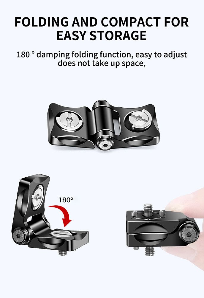 L Plate Holder Folded Arri Positioning Adapter for Monitor Mount V-mounting Plate Camera Cage for DJI SDR Transmitter Bracket