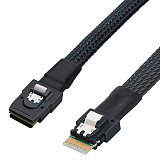 MINI SAS 8087 to SLIM SAS 8654 4I Server Internal High-speed Connection Harness