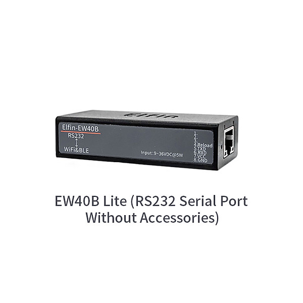 Serial Port RS232 / RS485 to WiFi Bluetooth-Compatible Device Server Converter Elfin-EW40B EW41B EW42B Elfin-EW40B-0 EW41B-0 EW42B-0 Support TCP/IP Data Converter Transfer