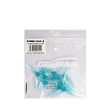 4 pairs (4CW+4CCW) GEMFAN 61mm 2412-3  3-Blade PC Propeller 1.2mm Hole FOR Drone  Part
