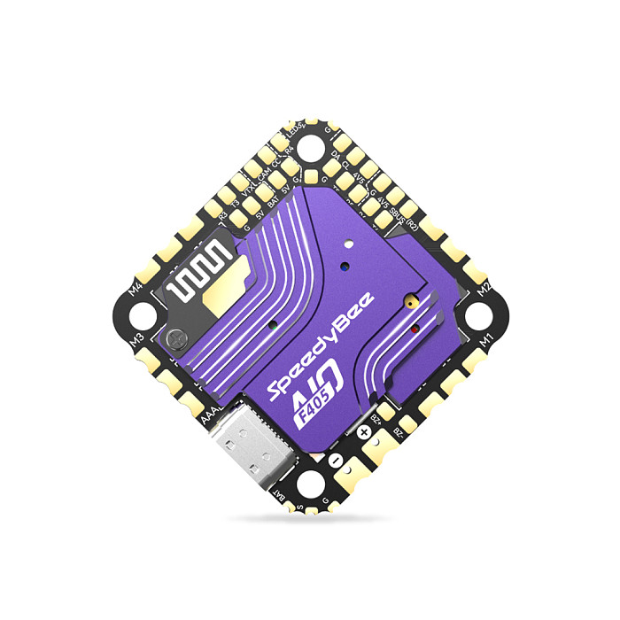 SpeedyBee F405 AIO 40A Bluejay 25.5x25.5 3-6S Flight Controller ICM-42688P