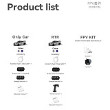 (Diatone) 1:43 MIX GO Series CA34 Four-wheel Drive Drift Racing RC Car And AX8 8-channel Remote Control