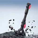 Magnetic Cycling Bracket Quick Release Aluminum Alloy Selfie Stick Extension Rod 1/4 Arri Positioning Hole 360° for Insta360 ACE X3/GOPRO 12/DJI OSMO 360Pocket3