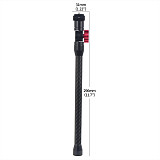 Magnetic Cycling Bracket Quick Release Aluminum Alloy Selfie Stick Extension Rod 1/4 Arri Positioning Hole 360° for Insta360 ACE X3/GOPRO 12/DJI OSMO 360Pocket3