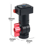 360 Swivel Tripod Head Adapter Magnetic Base for GOPRO 13 for DJI OSMO 360 ACTION5 PRO POCKET4 Insta360 Go3/Go3s Action Camera Bracket 10KG Load