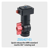 360 Swivel Tripod Head Adapter Magnetic Base for GOPRO 13 for DJI OSMO 360 ACTION5 PRO POCKET4 Insta360 Go3/Go3s Action Camera Bracket 10KG Load