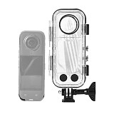 Invisible Case for Insta360 X3 X4 Waterproof Housing Cover for Insta 360 X4 Camera Case Underwater 60M Dive Shell Accessories