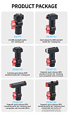 360 Swivel Tripod Head Adapter Magnetic Base for GOPRO 13 for DJI OSMO 360 ACTION5 PRO POCKET4 Insta360 Go3/Go3s Action Camera Bracket 10KG Load