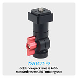 360 Swivel Tripod Head Adapter Magnetic Base for GOPRO 13 for DJI OSMO 360 ACTION5 PRO POCKET4 Insta360 Go3/Go3s Action Camera Bracket 10KG Load