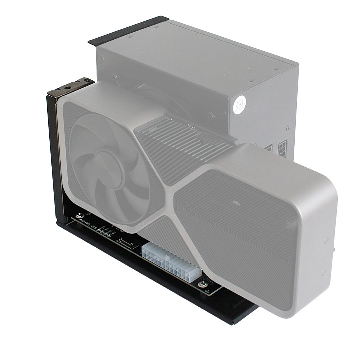 (ADT Link) F9G OCuLink Interface External Graphics Card Docking Station ATX Type Open PCIe 4.0 64Gbps Extension Cable ADT-F4Q