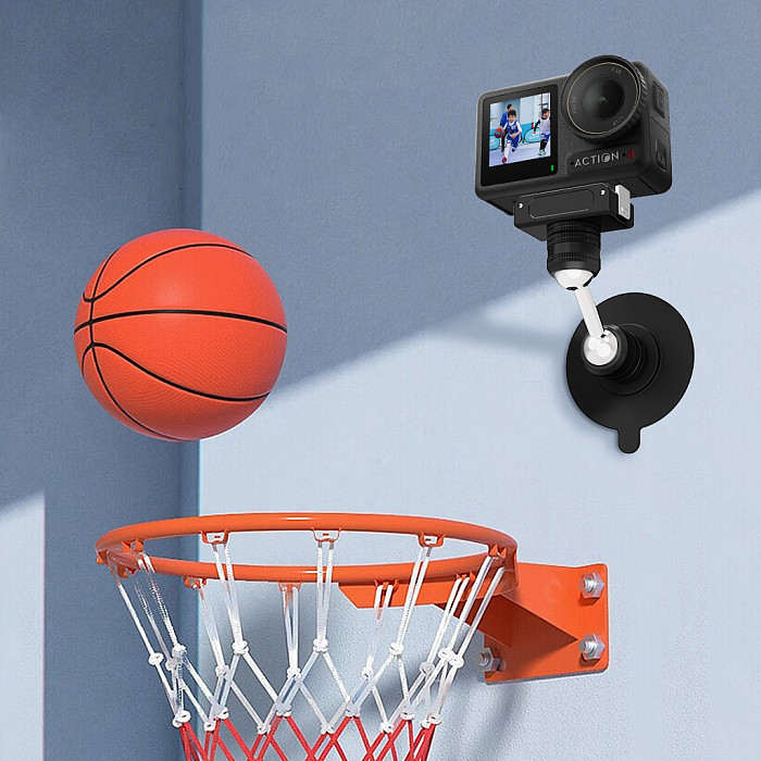 Magnetic Rechargeable Camera Mount 1/4 Quick Release 360° Damping For DJI OSMO 360 Action 5 Pro POCKET4/GoPro 13/360 Go 3s