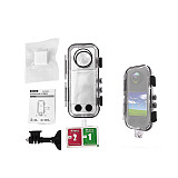 Invisible Case for Insta360 X3 X4 Waterproof Housing Cover for Insta 360 X4 Camera Case Underwater 60M Dive Shell Accessories