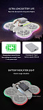 Drone Universal Phantom Light Strip for DJI NEO/AVATA2 Traverser Night Warning Luminous Strip (Button + Bluetooth Version)