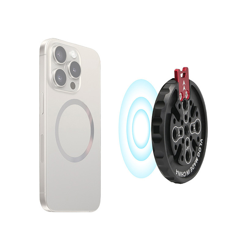 Magnetic Car Mount Mobile Phone Holder Expansion Base Super Strong Suction Bracket without clamp fixation for Smartphone