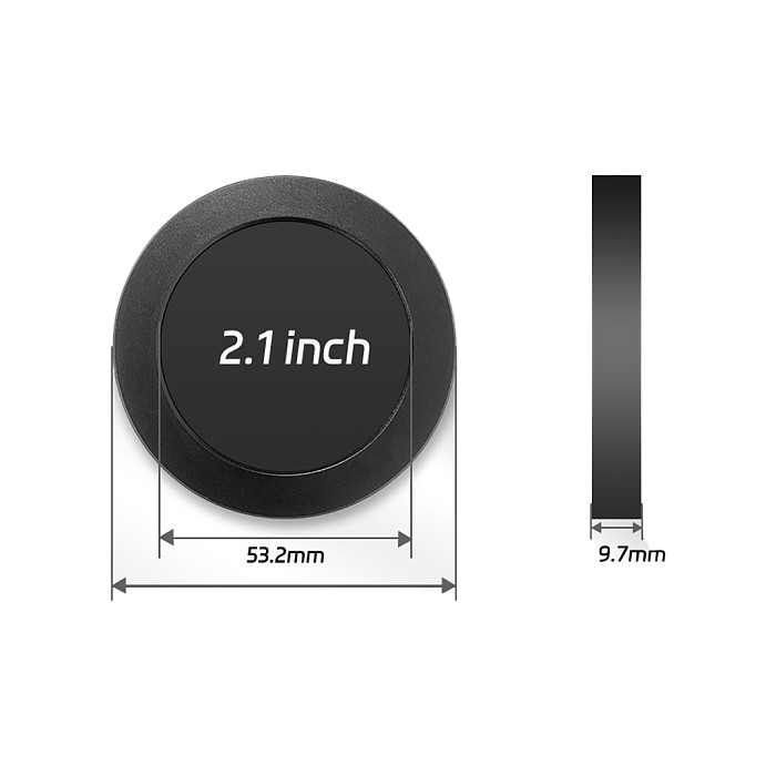 2.1-inch IPS Drive Free water-cooled chassis secondary screen Computer CPU Temperature Control Display Circular Screen Monitor
