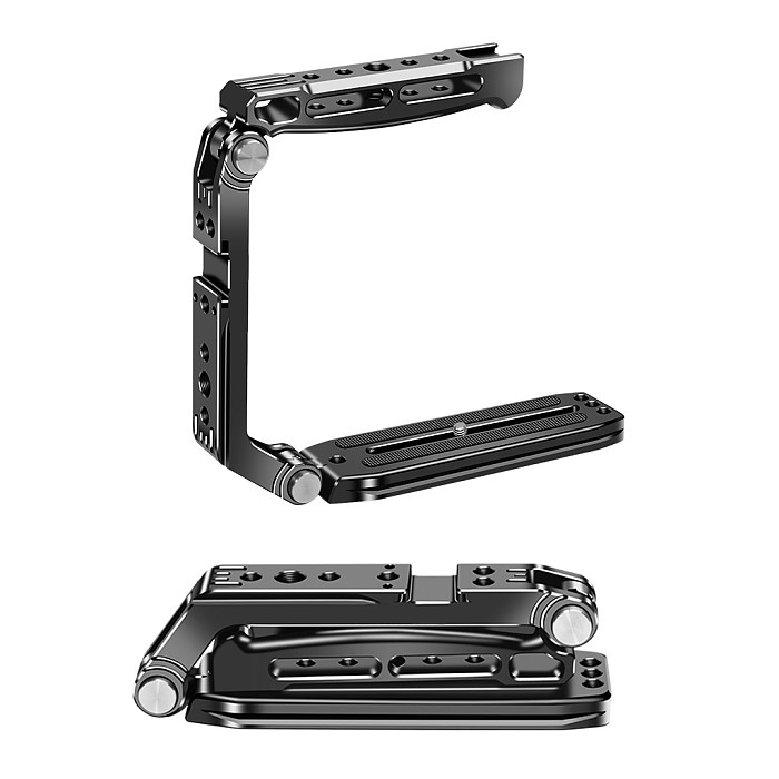 Handheld SLR Camera Stabilizer Bracket Portable DV Camera Handle Grip Mount C-Shape U-Grip Folding quick installation bracket