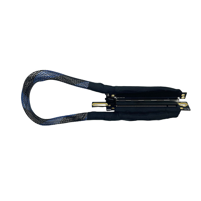 PCIE 5.0 X16 Server graphics card extension cable GEN5.0 Cord for AI Server Silver-plated Wire GPU Lossless 64GB\S