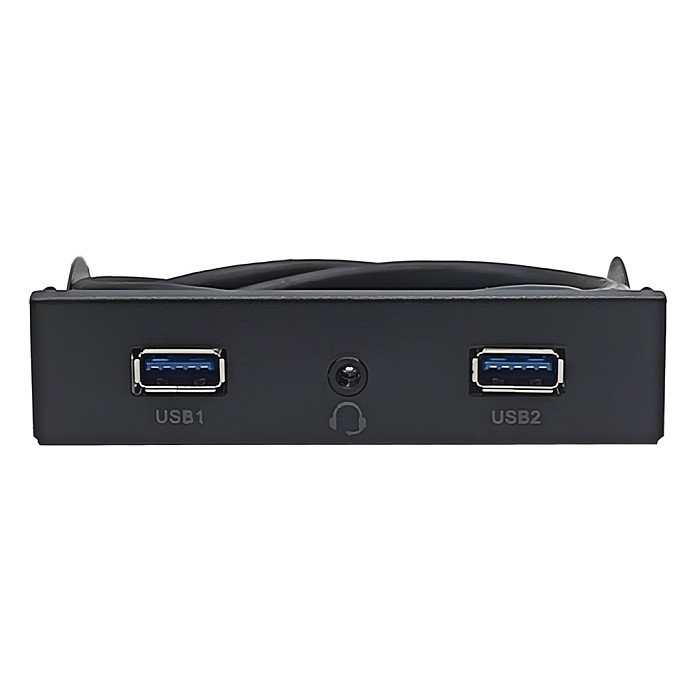 USB Front Panel For PC USB 3.2 GEN1 3.5 Inch Floppy Drive Bay HD-AUDIO audio 19 PIN to A port 4 headphone sockets