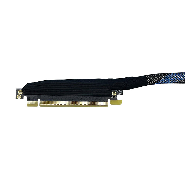 PCIE 5.0 X16 Server graphics card extension cable GEN5.0 Cord for AI Server Silver-plated Wire GPU Lossless 64GB\S