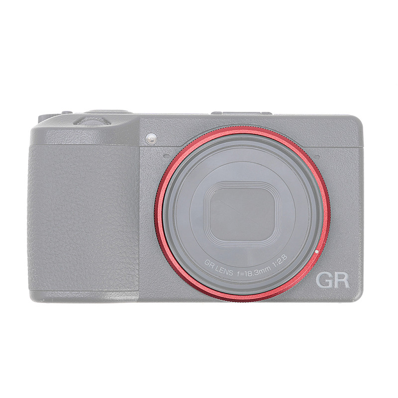 Camera Lens ring Lens Decoration Ring Cap for Ricoh GR3X GR3III GR3IIIX GR3 HDF Camera