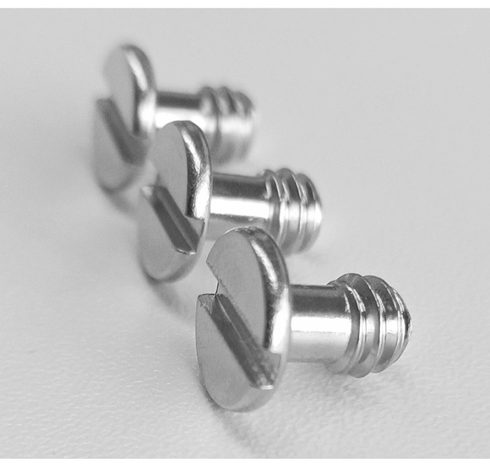 Stainless steel 1/4 Camera Fixing Screw for DSLR Camera Cage Tripod Quick Release Plate 1/4 Socket Cap for Tripod