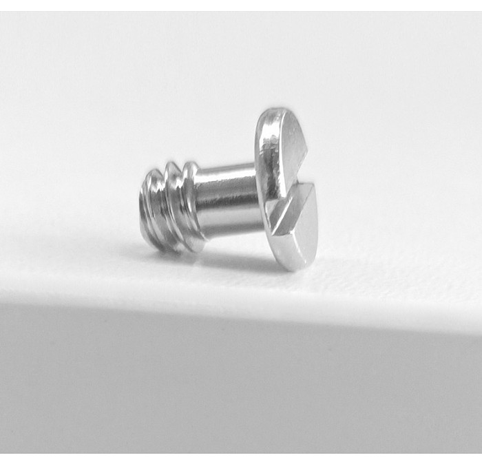 Stainless steel 1/4 Camera Fixing Screw for DSLR Camera Cage Tripod Quick Release Plate 1/4 Socket Cap for Tripod