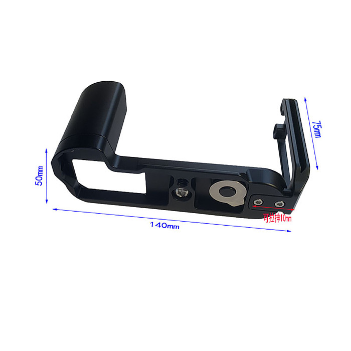 Camera Quick Release L-Shape Plate Aluminum alloy stretchable For FUJIFILM X-T50 XT50 Camera Base Holder Hand Grip
