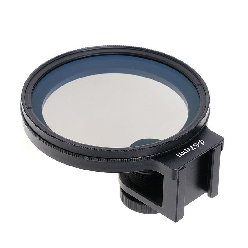 67mm Phone Filter Mount Lens Filter Adapter Phone Lens Filter Aluminum alloy metal clip for iPhone 16 15 14 Pro Pro Max