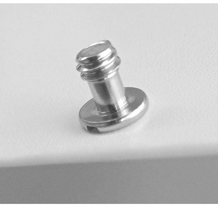 Stainless steel 1/4 Camera Fixing Screw for DSLR Camera Cage Tripod Quick Release Plate 1/4 Socket Cap for Tripod