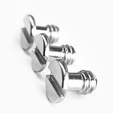 Stainless steel 1/4 Camera Fixing Screw for DSLR Camera Cage Tripod Quick Release Plate 1/4 Socket Cap for Tripod