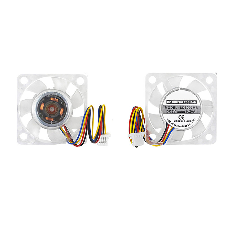 For Raspberry Pi 5 generation aspberry pi 5 transparent cooling model fan Pi5 cooler