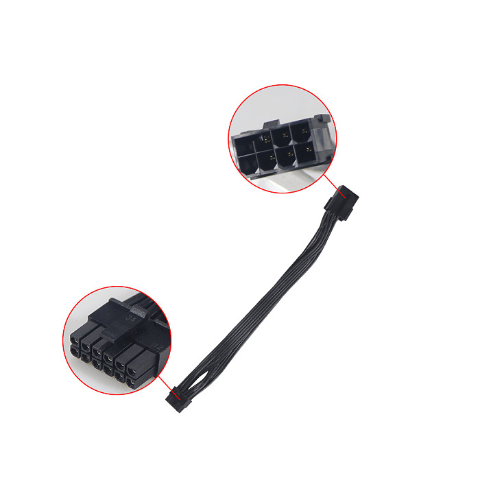 NVIDIA Public New Graphics Card RTX3080-3090 Normal Dual 8PIN/6PIN to 12PIN Graphics Card 8P to Small 12P Black