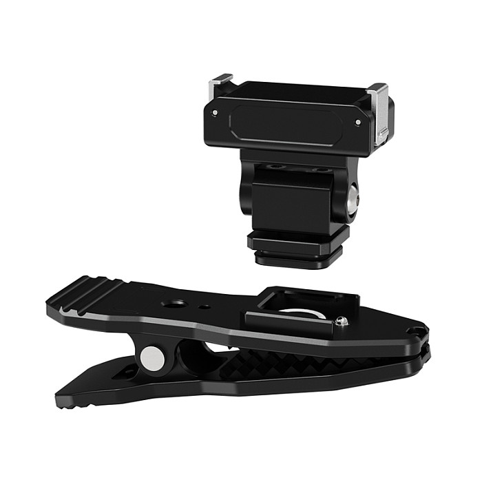 Magnetic suction Quick release cold Shoe to Shoulder strap clip for DJI Action 5pro 4 3 2 Sports camera quick install bracket