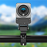 Action 2 Charging Type-c Magnetic quick loading bike clip Sports camera cycling stand Mount for DJI Action 5 pro 4 3 2 quick release bracket