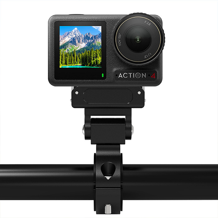 Magnetic quick loading bike clip Sports camera cycling stand Mount for DJI OSMO 360 Action 5 pro 4 3 2 quick release bracket