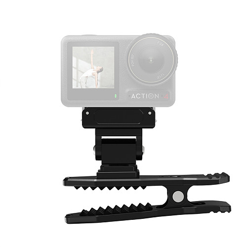Magnetic suction Quick release cold Shoe to Shoulder strap clip for DJI Action 5pro 4 3 2 Sports camera quick install bracket