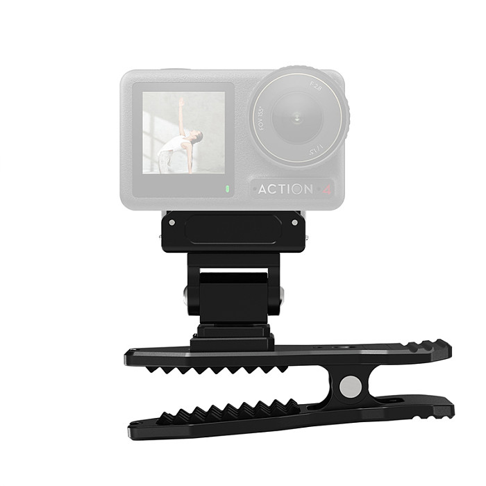 Magnetic suction Quick release cold Shoe to Shoulder strap clip for DJI Action 5pro 4 3 2 Sports camera quick install bracket