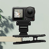 Magnetic suction Quick release cold Shoe to Shoulder strap clip for DJI Action 5pro 4 3 2 Sports camera quick install bracket