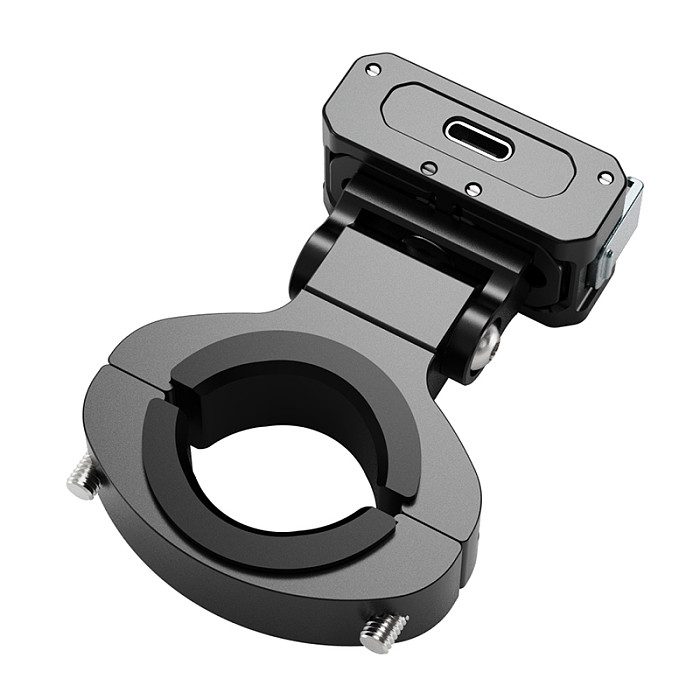 Action 2 Charging Type-c Magnetic quick loading bike clip Sports camera cycling stand Mount for DJI Action 5 pro 4 3 2 quick release bracket
