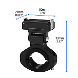 Magnetic quick loading bike clip Sports camera cycling stand Mount for DJI OSMO 360 Action 5 pro 4 3 2 quick release bracket