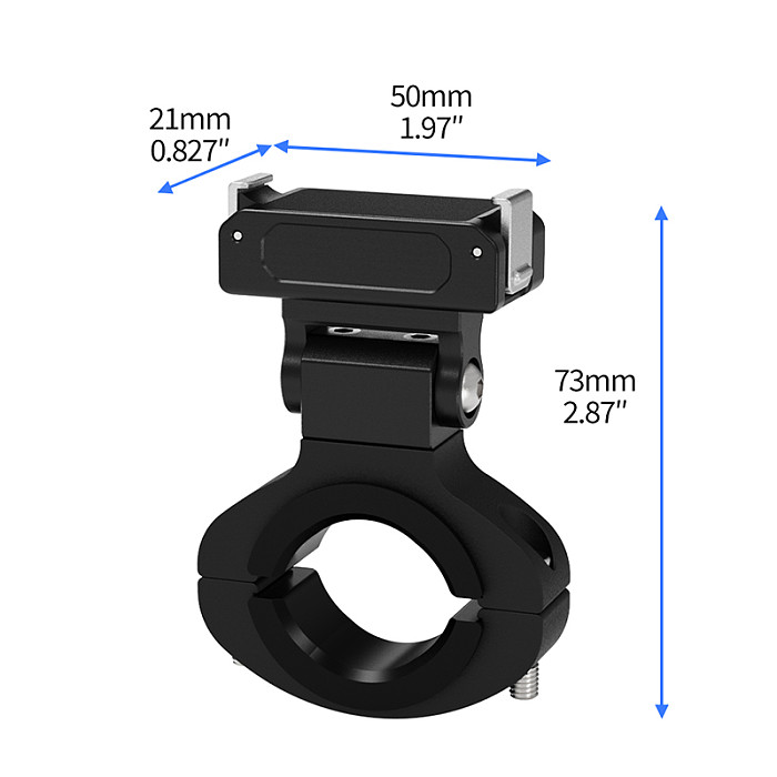 Magnetic quick loading bike clip Sports camera cycling stand Mount for DJI OSMO 360 Action 5 pro 4 3 2 quick release bracket