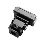 Magnetic Quick Install Cold Shoe Base Mount Adapter for DJI OSMO 360Action 5pro 4 3 2 Sports camera magnetic quick release cold shoe bracket