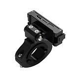 XT-XINTE Aluminum alloy camera magnetic charging quick release bike clip Handlebar mounting bracket Sports camera cycling accessories for insta360 GO3/GO3S