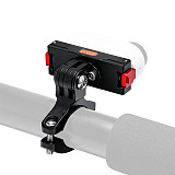 Aluminum alloy camera magnetic charging quick release bike clip Handlebar mounting bracket Sports camera cycling accessories for insta360 GO3/GO3S