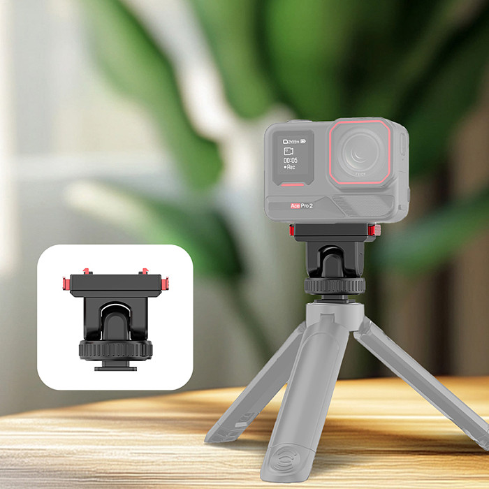 Magnetic Adapter Base Mount Magnetic Adapter Mount Quick Release Action Camera Tripod Adapter Mount Plate for Insta360 Ace Pro 2