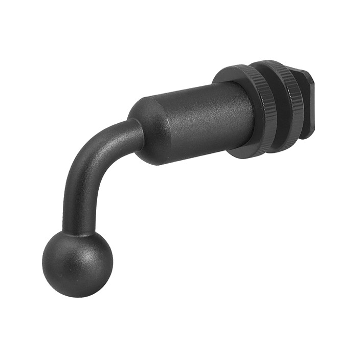 17mm/17.5mm BallHead Adapter for Phone Bracket Holder 1/4 Thread+D88 D66 D43 Magnet Base Rubber Covered 1/4 Screw Hole For Phone