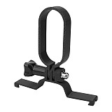CQT For DJI NEO Drone Expansion Mounting Bracket Shadowstone GO3/3S Sports Camera Horizontal and Vertical Shooting Bezel (Upper Expansion + GO3/3S Expansion Frame (Horizontal-Black))